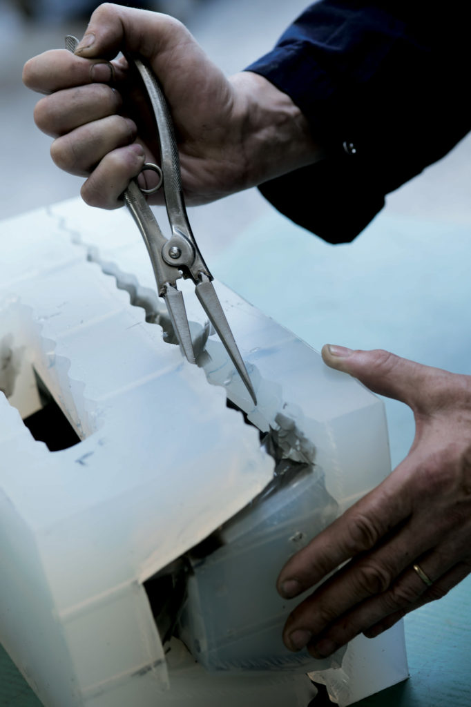 moulage sous vide